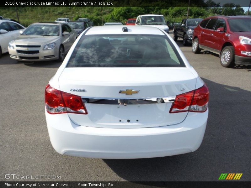 Summit White / Jet Black 2016 Chevrolet Cruze Limited LT