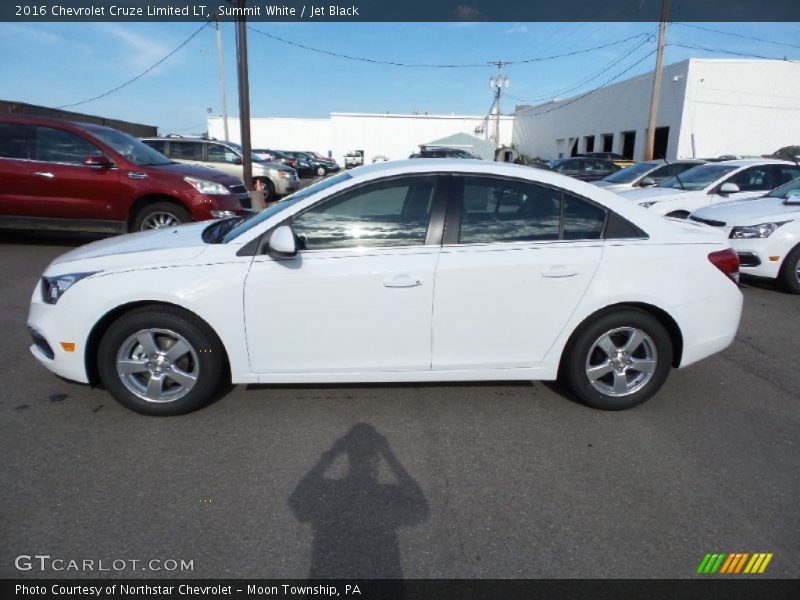 Summit White / Jet Black 2016 Chevrolet Cruze Limited LT