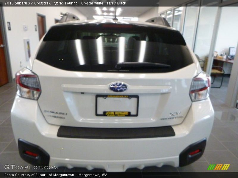 Crystal White Pearl / Black 2015 Subaru XV Crosstrek Hybrid Touring