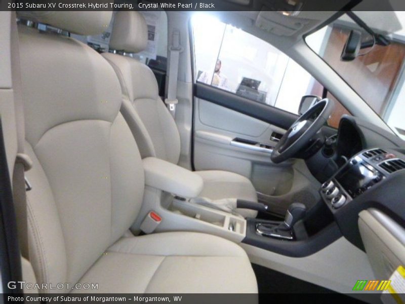 Crystal White Pearl / Black 2015 Subaru XV Crosstrek Hybrid Touring
