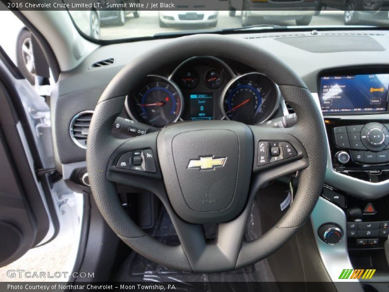 Summit White / Jet Black 2016 Chevrolet Cruze Limited LT