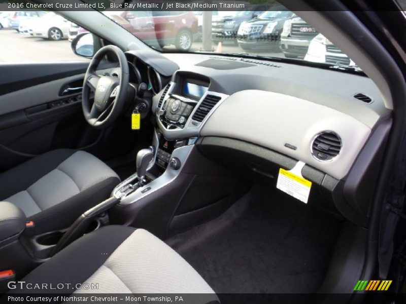 Blue Ray Metallic / Jet Black/Medium Titanium 2016 Chevrolet Cruze Limited LS