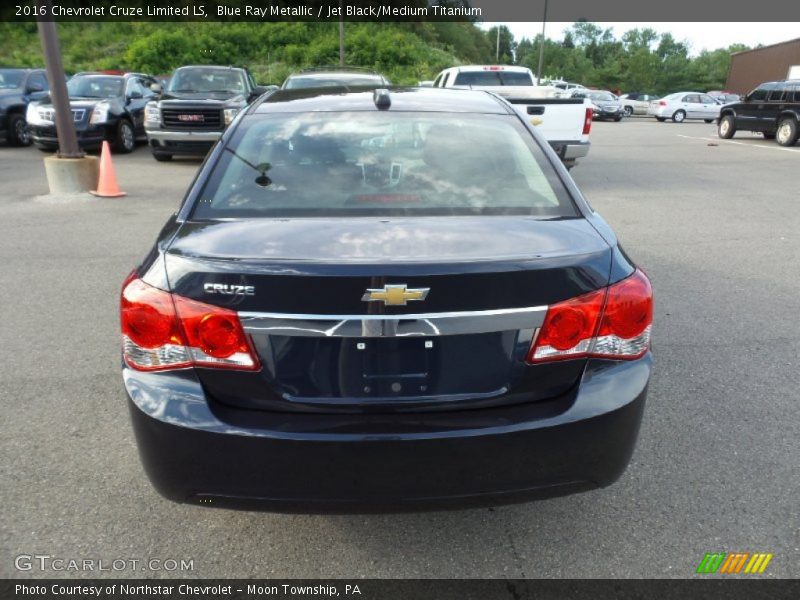 Blue Ray Metallic / Jet Black/Medium Titanium 2016 Chevrolet Cruze Limited LS