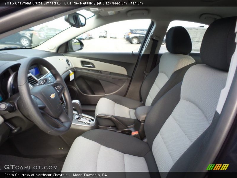 Blue Ray Metallic / Jet Black/Medium Titanium 2016 Chevrolet Cruze Limited LS