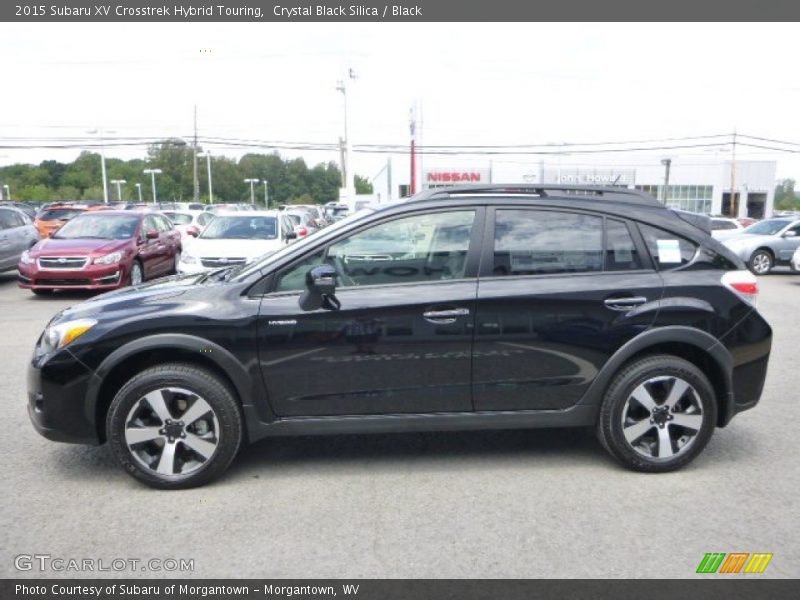 Crystal Black Silica / Black 2015 Subaru XV Crosstrek Hybrid Touring