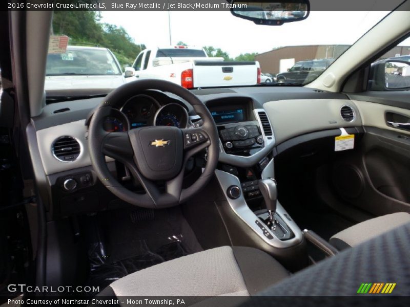Blue Ray Metallic / Jet Black/Medium Titanium 2016 Chevrolet Cruze Limited LS