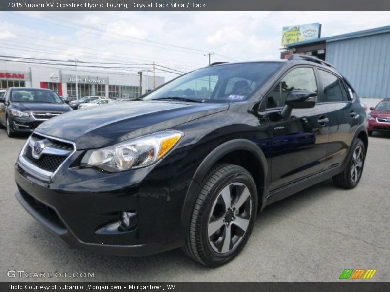 Crystal Black Silica / Black 2015 Subaru XV Crosstrek Hybrid Touring