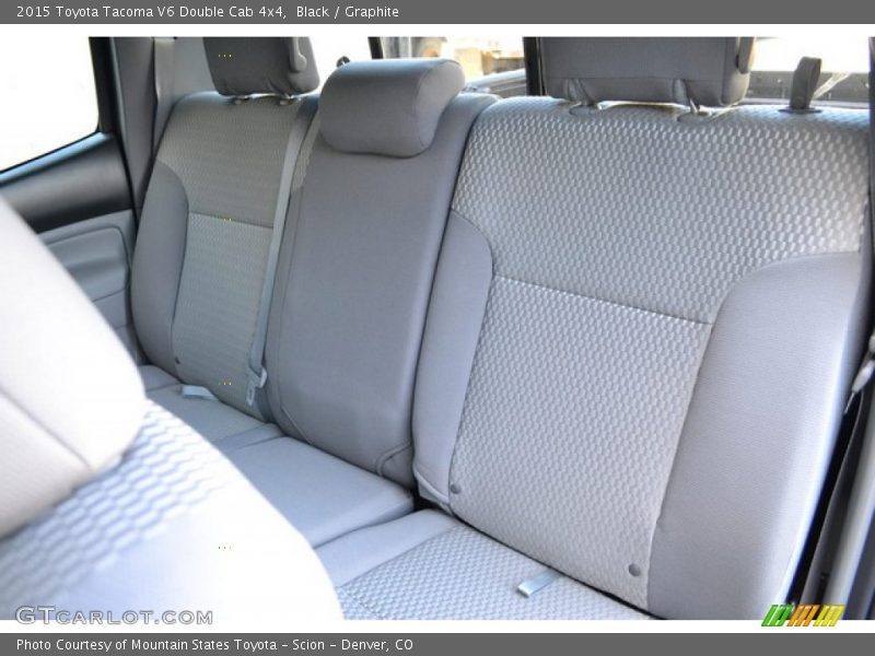 Black / Graphite 2015 Toyota Tacoma V6 Double Cab 4x4