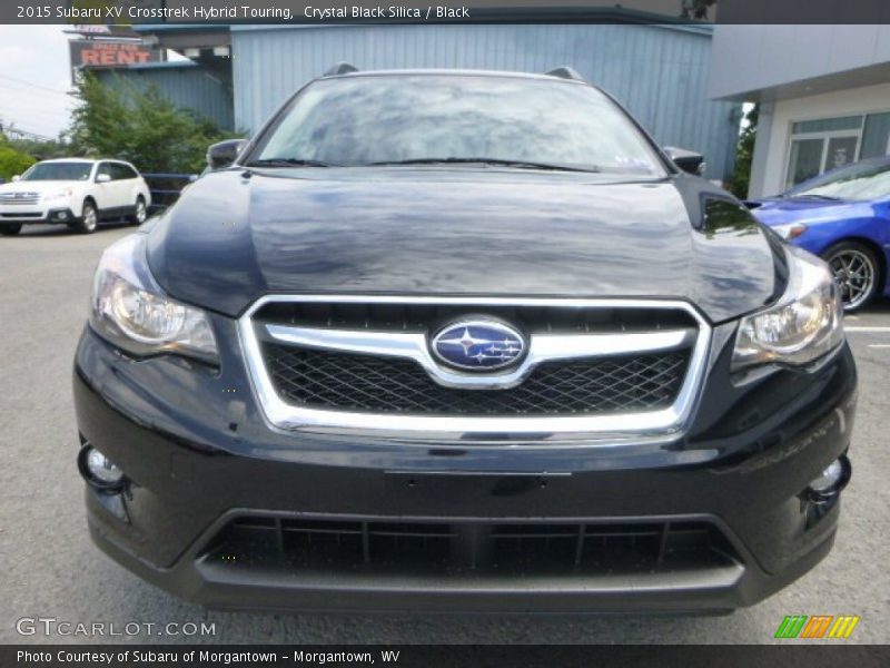 Crystal Black Silica / Black 2015 Subaru XV Crosstrek Hybrid Touring