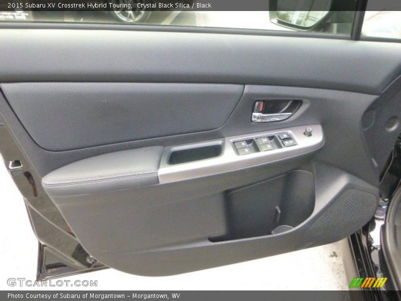 Crystal Black Silica / Black 2015 Subaru XV Crosstrek Hybrid Touring