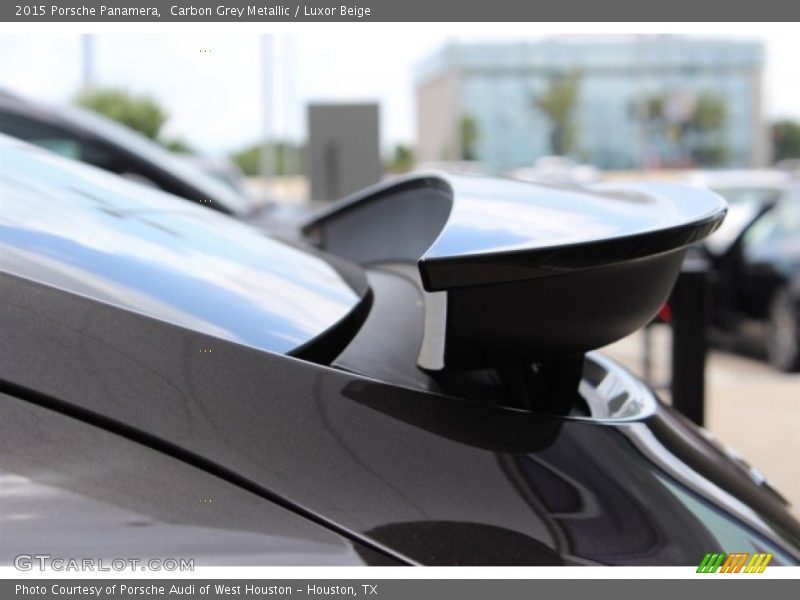 Carbon Grey Metallic / Luxor Beige 2015 Porsche Panamera