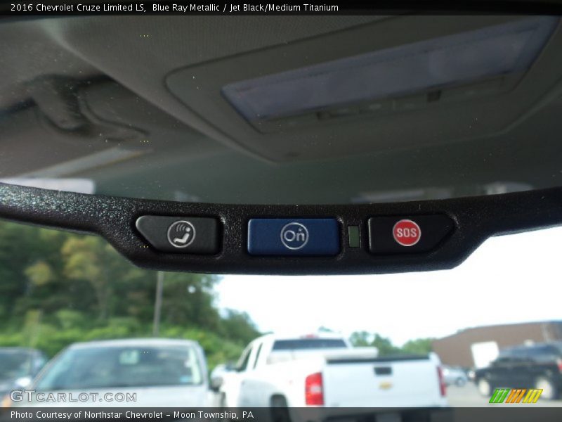 Blue Ray Metallic / Jet Black/Medium Titanium 2016 Chevrolet Cruze Limited LS