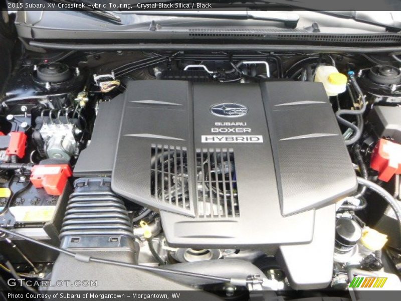 Crystal Black Silica / Black 2015 Subaru XV Crosstrek Hybrid Touring