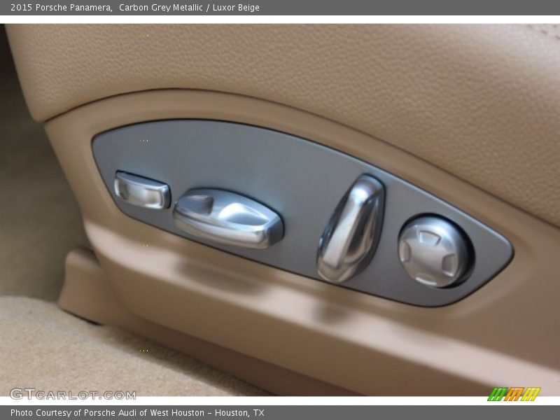 Carbon Grey Metallic / Luxor Beige 2015 Porsche Panamera