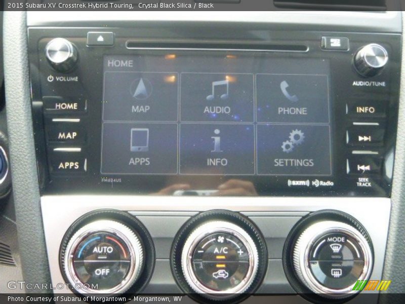 Crystal Black Silica / Black 2015 Subaru XV Crosstrek Hybrid Touring