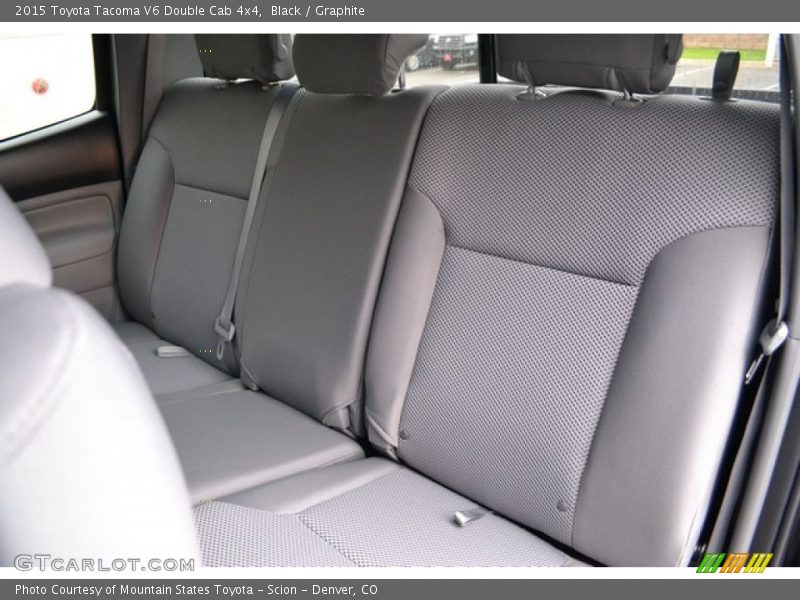Black / Graphite 2015 Toyota Tacoma V6 Double Cab 4x4