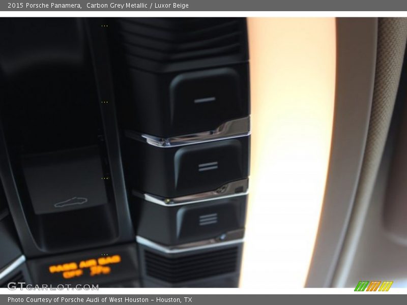Carbon Grey Metallic / Luxor Beige 2015 Porsche Panamera