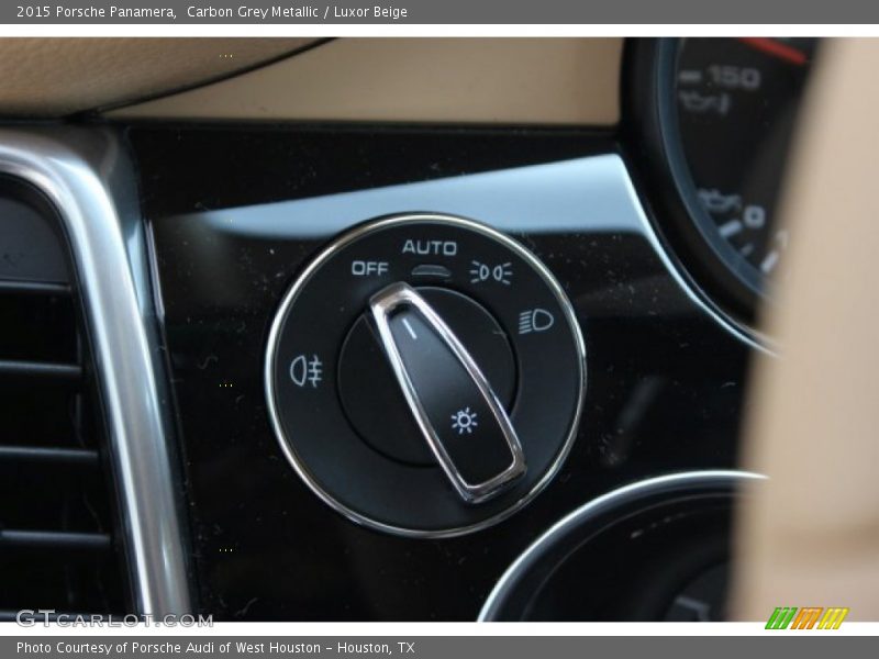 Carbon Grey Metallic / Luxor Beige 2015 Porsche Panamera