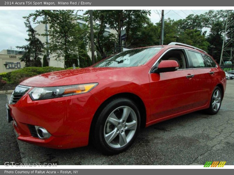 Front 3/4 View of 2014 TSX Sport Wagon