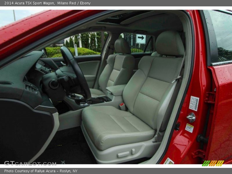 Front Seat of 2014 TSX Sport Wagon