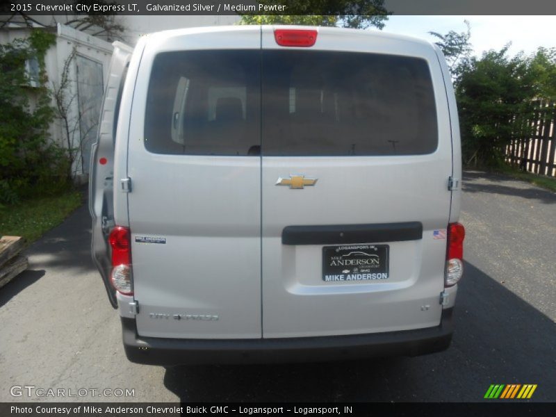 Galvanized Silver / Medium Pewter 2015 Chevrolet City Express LT