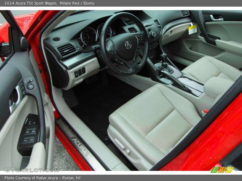 Ebony Interior - 2014 TSX Sport Wagon 
