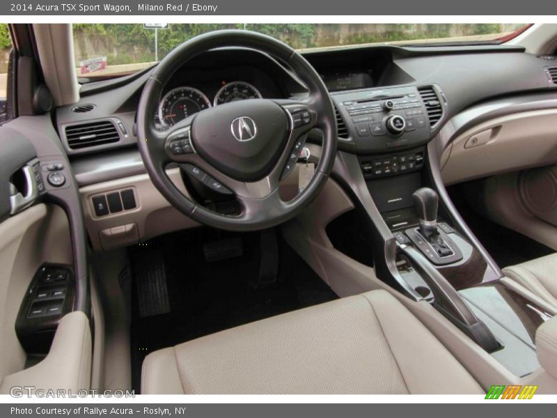 Ebony Interior - 2014 TSX Sport Wagon 