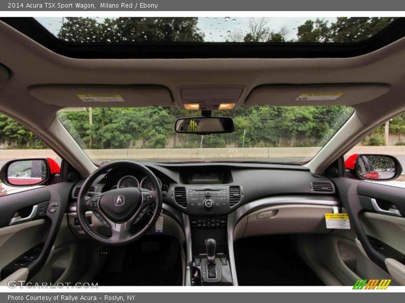  2014 TSX Sport Wagon Ebony Interior