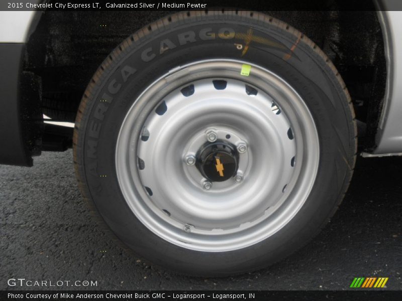 Galvanized Silver / Medium Pewter 2015 Chevrolet City Express LT