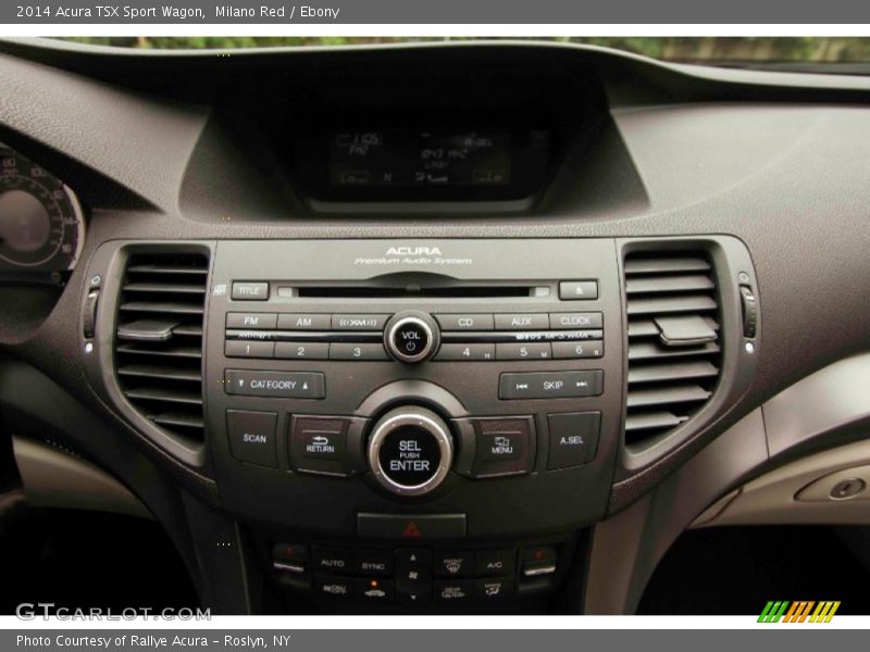 Controls of 2014 TSX Sport Wagon