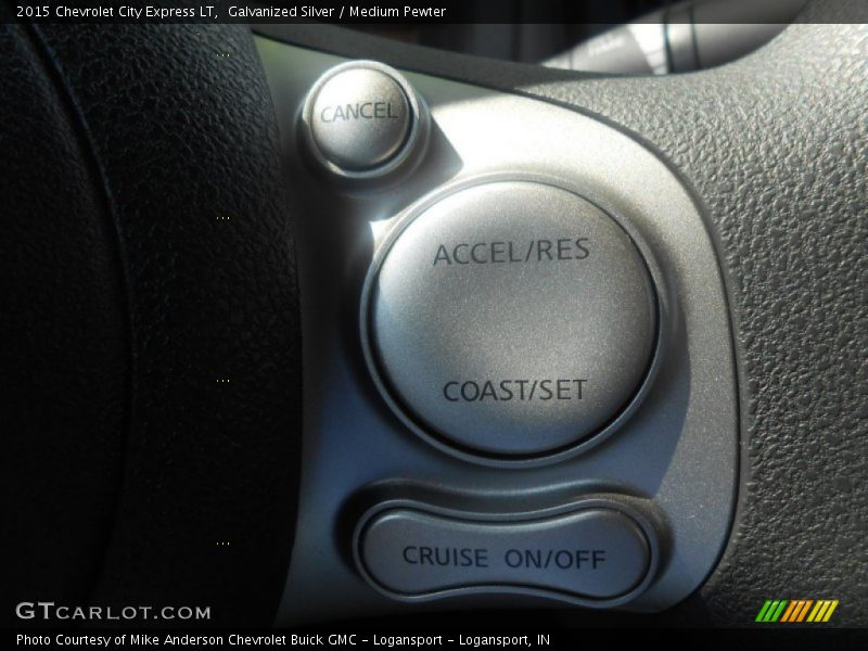 Galvanized Silver / Medium Pewter 2015 Chevrolet City Express LT