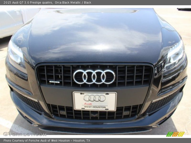 Orca Black Metallic / Black 2015 Audi Q7 3.0 Prestige quattro
