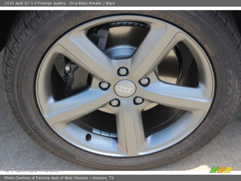 Orca Black Metallic / Black 2015 Audi Q7 3.0 Prestige quattro