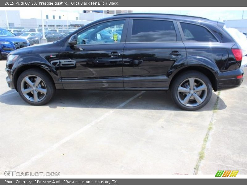 Orca Black Metallic / Black 2015 Audi Q7 3.0 Prestige quattro