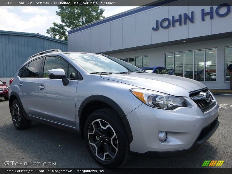 Ice Silver Metallic / Black 2015 Subaru XV Crosstrek 2.0i Limited