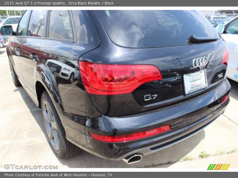 Orca Black Metallic / Black 2015 Audi Q7 3.0 Prestige quattro
