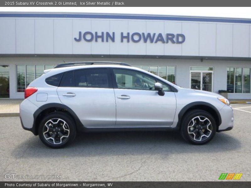 Ice Silver Metallic / Black 2015 Subaru XV Crosstrek 2.0i Limited