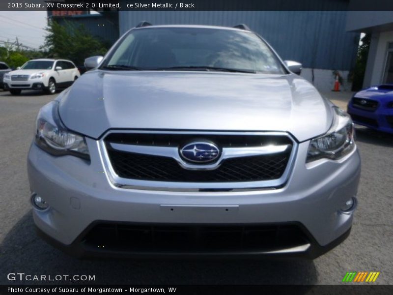 Ice Silver Metallic / Black 2015 Subaru XV Crosstrek 2.0i Limited