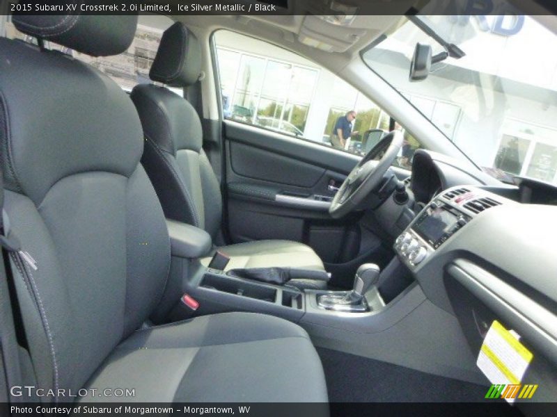 Ice Silver Metallic / Black 2015 Subaru XV Crosstrek 2.0i Limited