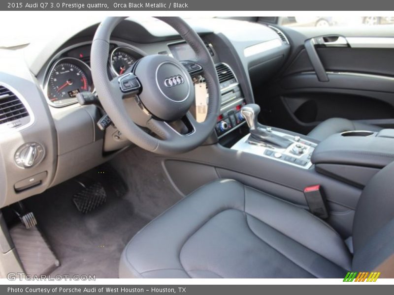 Orca Black Metallic / Black 2015 Audi Q7 3.0 Prestige quattro