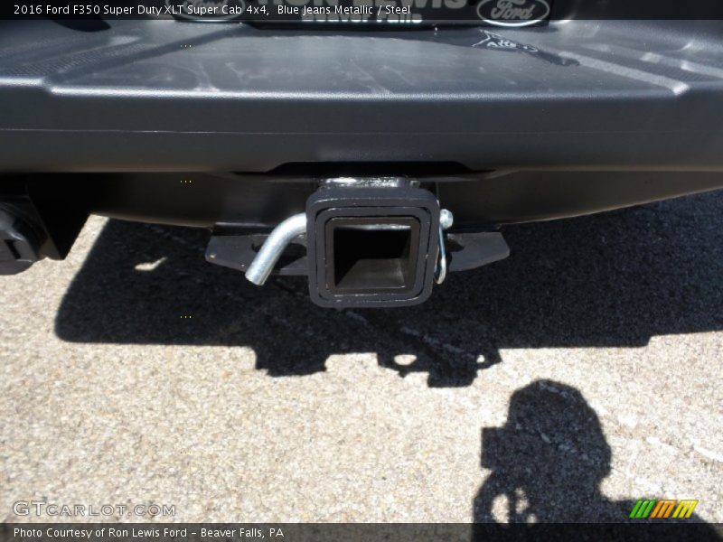 Blue Jeans Metallic / Steel 2016 Ford F350 Super Duty XLT Super Cab 4x4