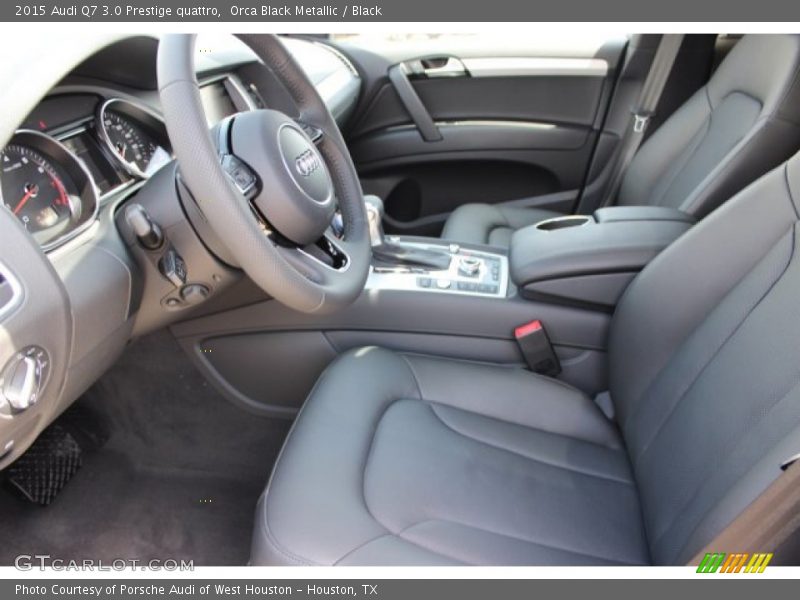 Orca Black Metallic / Black 2015 Audi Q7 3.0 Prestige quattro