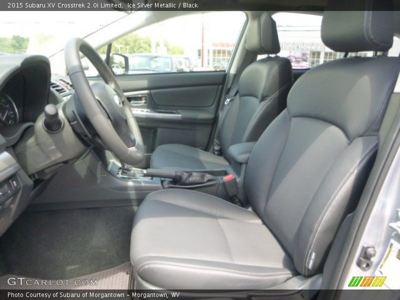 Ice Silver Metallic / Black 2015 Subaru XV Crosstrek 2.0i Limited