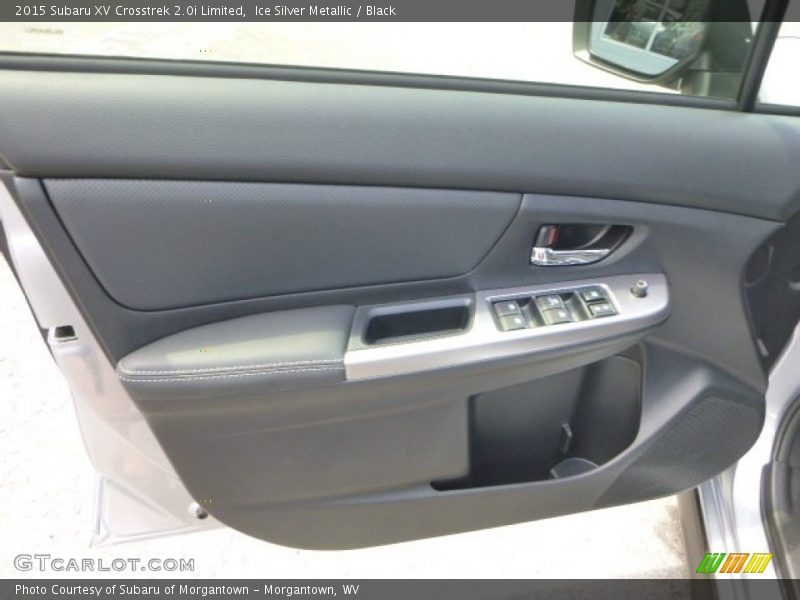 Ice Silver Metallic / Black 2015 Subaru XV Crosstrek 2.0i Limited
