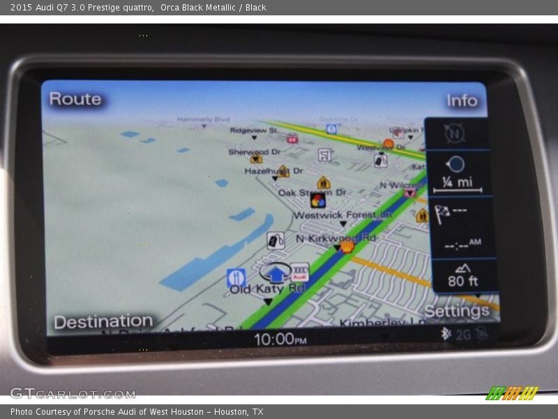 Orca Black Metallic / Black 2015 Audi Q7 3.0 Prestige quattro