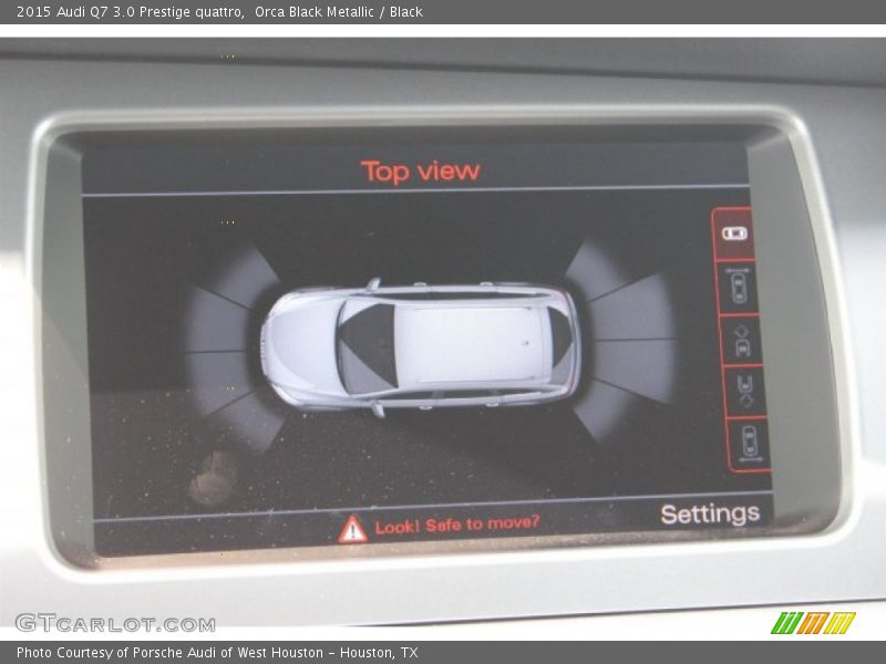 Orca Black Metallic / Black 2015 Audi Q7 3.0 Prestige quattro