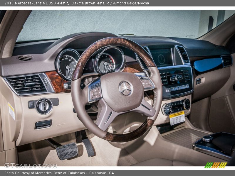 Dashboard of 2015 ML 350 4Matic