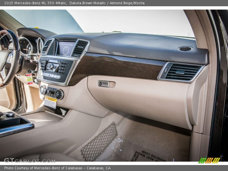Dakota Brown Metallic / Almond Beige/Mocha 2015 Mercedes-Benz ML 350 4Matic