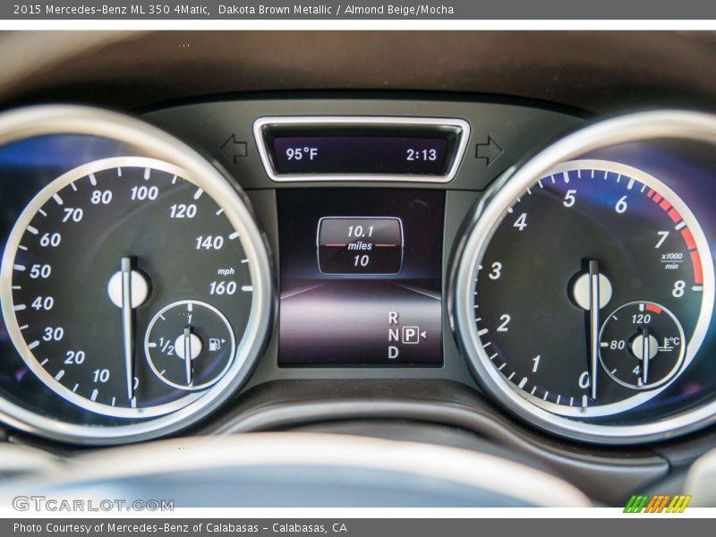  2015 ML 350 4Matic 350 4Matic Gauges