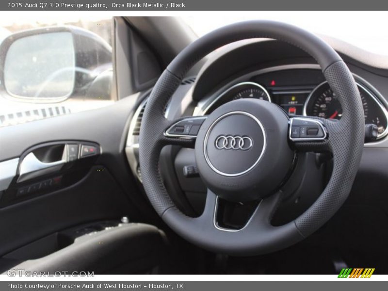 Orca Black Metallic / Black 2015 Audi Q7 3.0 Prestige quattro